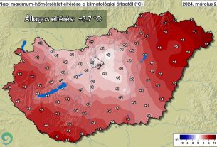 Megdőlt a hajnali országos melegrekord