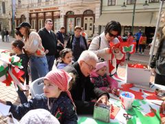 Szeged, Klauzál tér, megemlékezés, március 15, díszünnepség, Botka László