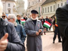 Szeged, Klauzál tér, megemlékezés, március 15, díszünnepség, Botka László