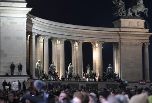 Hősök tere. Fotó: MTI, Koszticsák Szilárd