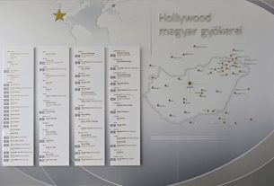 Felavatták a magyar gyökerű hollywoodiak falát Budapesten