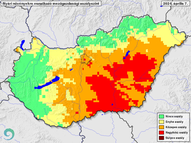 Aszály 2024 tavasz
