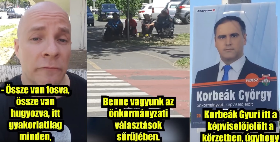 Hajléktalanok Debrecenben