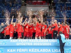 Szeged, OTP Bank Pick Szeged, Telekom Veszprém, K&H férfi kézilabdaliga, bajnoki döntő, kézilabda, sport, mérkőzés, Pick Aréna