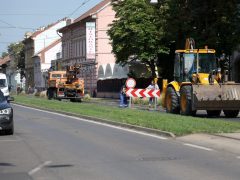 Szeged, Vízmű, vízbekötés, lezárás, Kálvária sgt