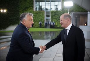 Orbán Viktor és Olaf Scholz