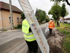 Szeged, Bakay Nándor utca, felújítás, útfelújítás